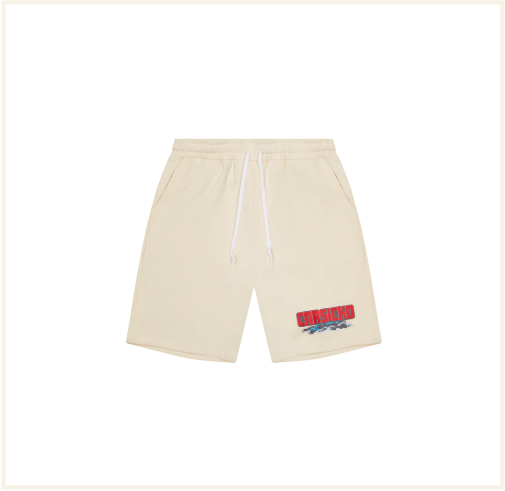 Carsicko FTP Shorts Cream Orange