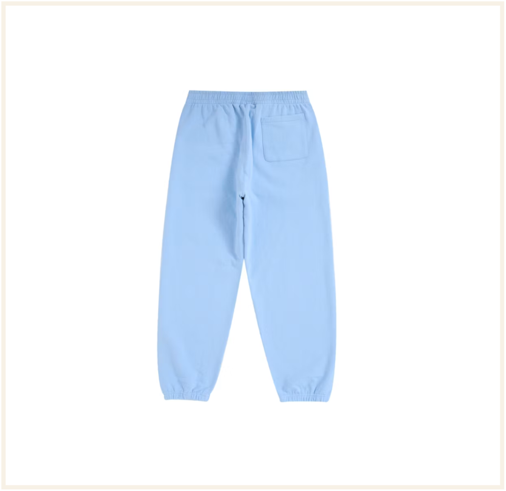 Supreme Satin Applique Sweatpant (FW24) Light Blue