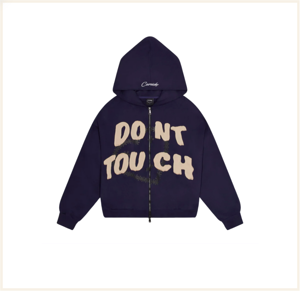 Carsicko Don't Touch Hoodie Navy