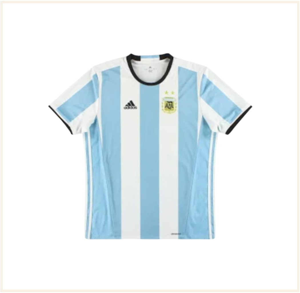 adidas Argentina Home Shirt 16-17