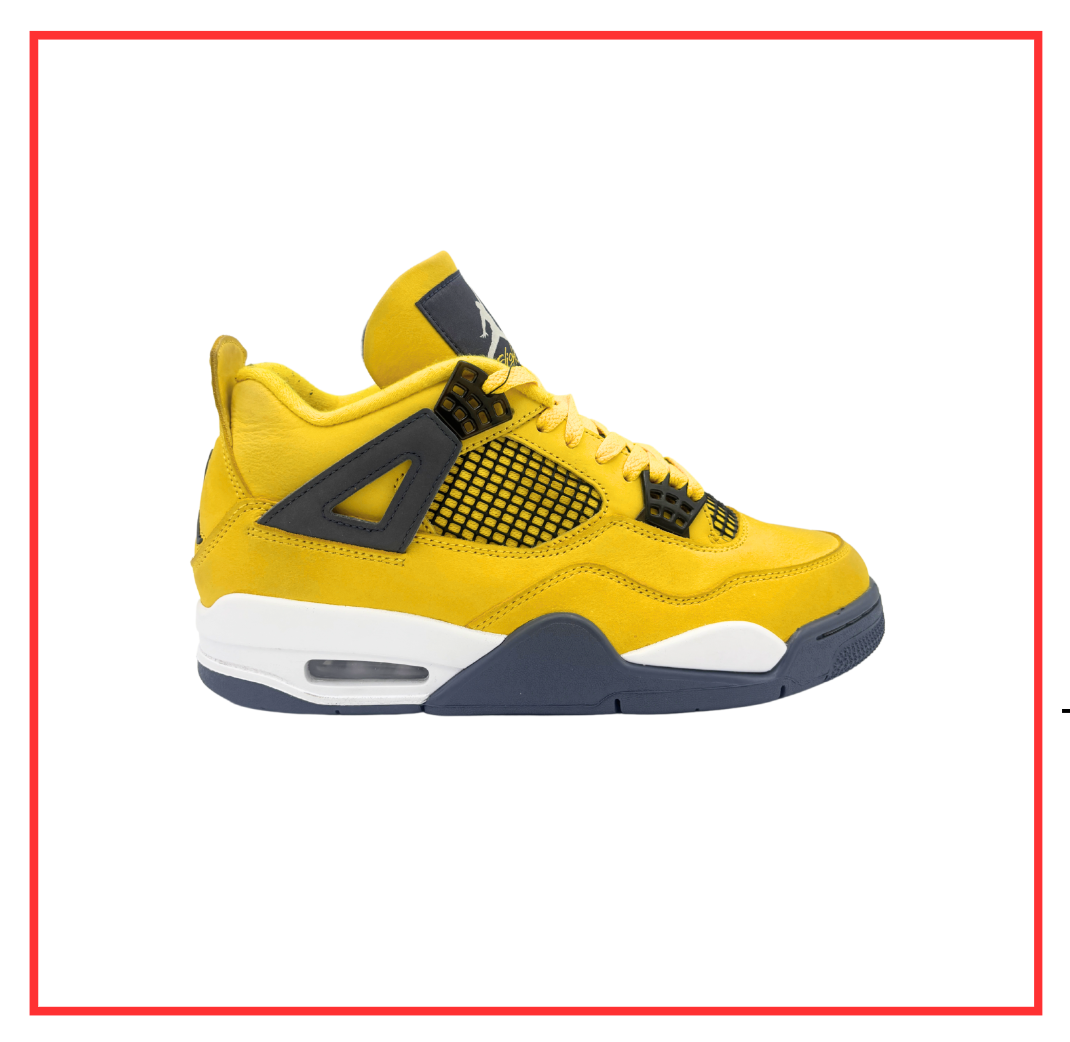 Air Jordan 4 Retro Lightning (2021) (Preloved) UK 8.5