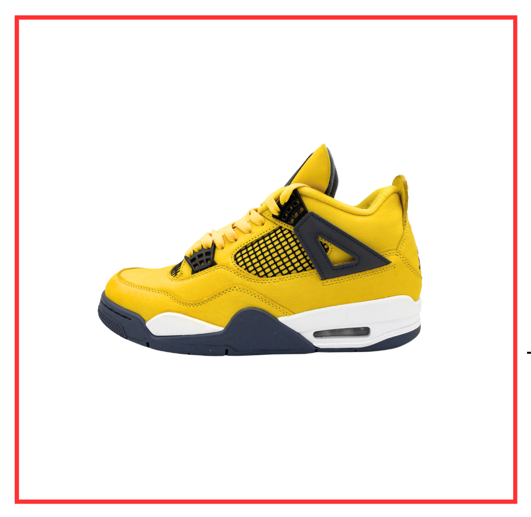 Air Jordan 4 Retro Lightning (2021) (Preloved) UK 8.5