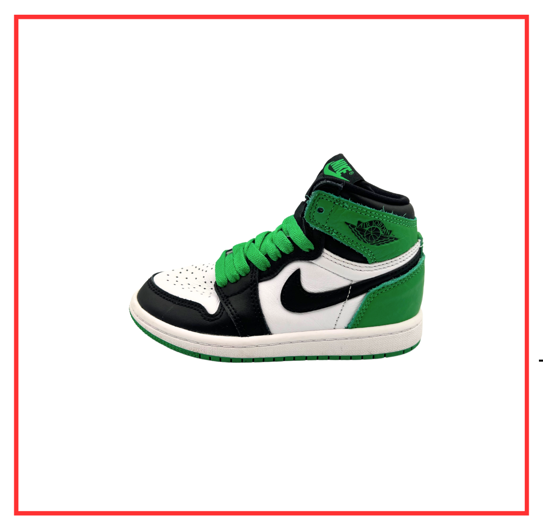 Air Jordan 1 High OG Lucky Green (PS) (Preloved) UK 10.5C