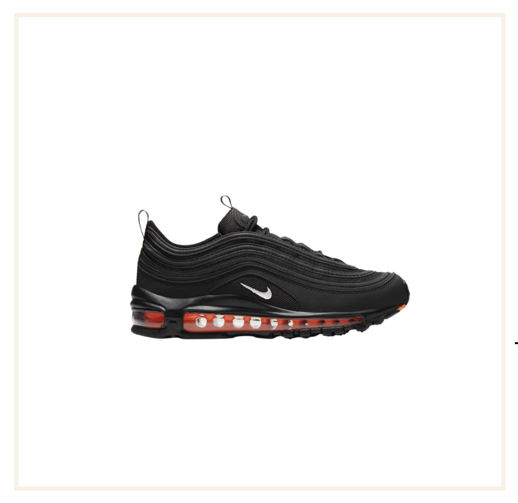 Air Max 97 Black Total Orange (GS)