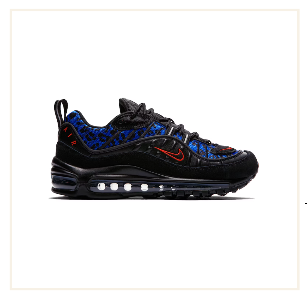 Nike Air Max 98 Black Leopard (W)