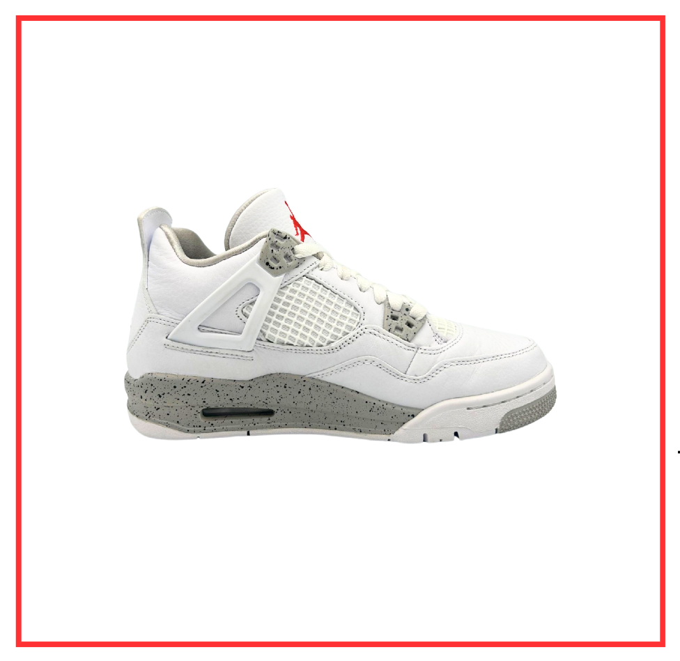 Air Jordan 4 Retro White Oreo GS Preloved