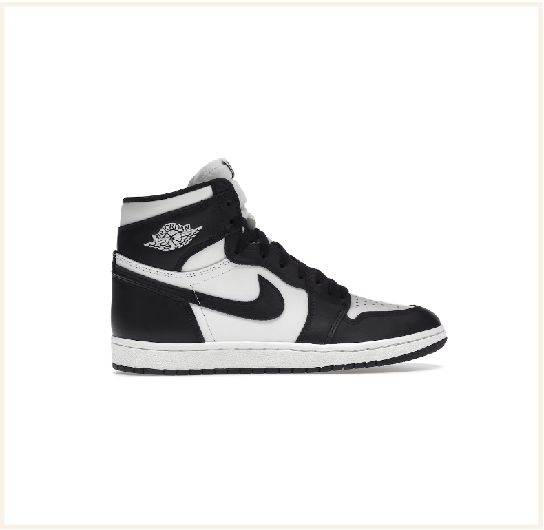 Air Jordan 1 High 85 Black White Panda